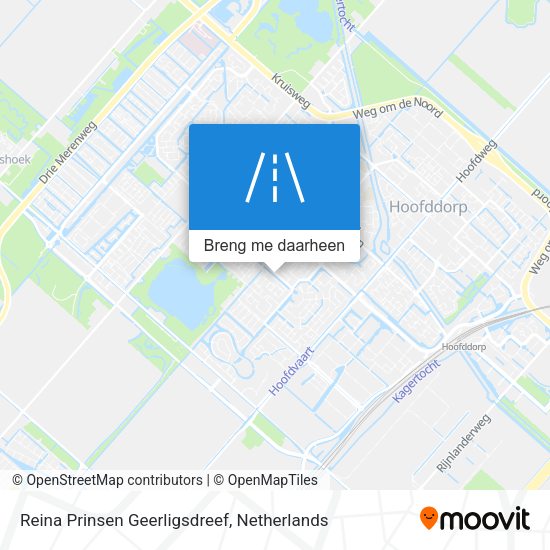 Reina Prinsen Geerligsdreef kaart