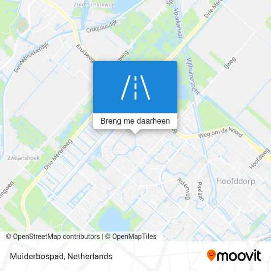Muiderbospad kaart