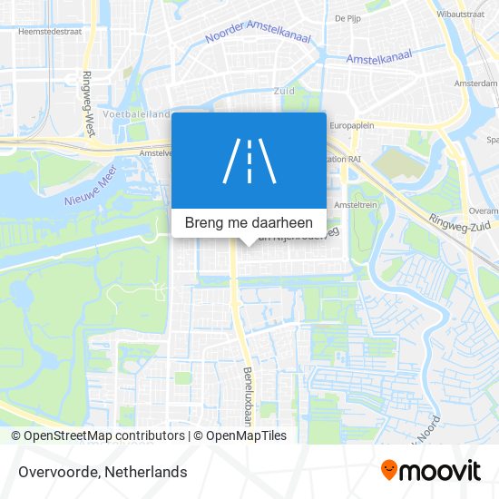 Overvoorde kaart