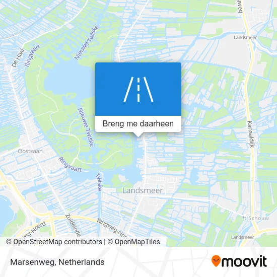 Marsenweg kaart
