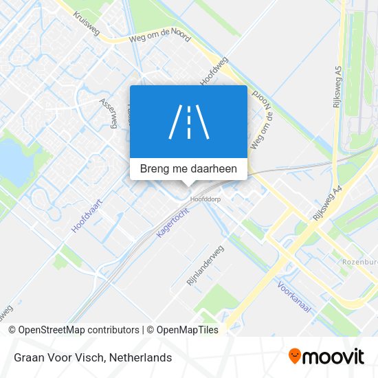 Graan Voor Visch kaart