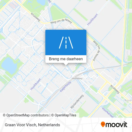 Graan Voor Visch kaart