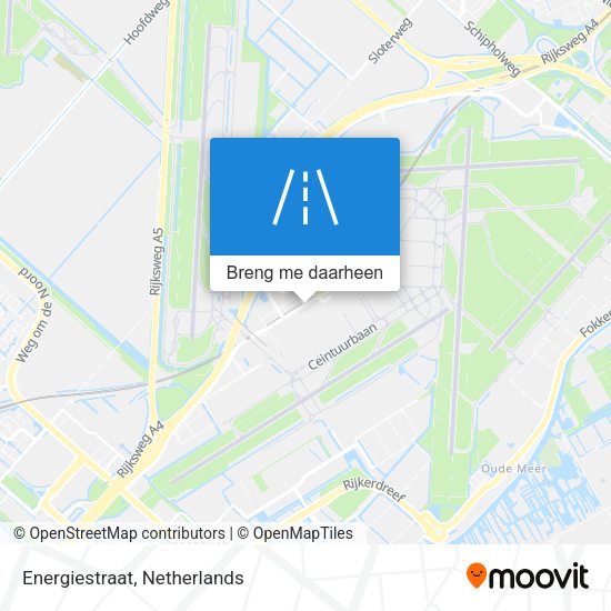 Energiestraat kaart