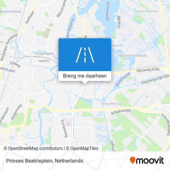 Prinses Beatrixplein kaart