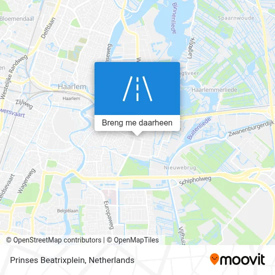 Prinses Beatrixplein kaart