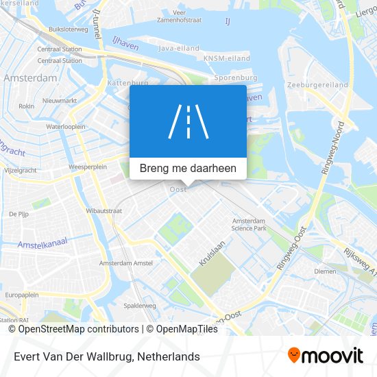 Evert Van Der Wallbrug kaart