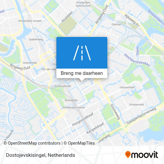 Dostojevskisingel kaart