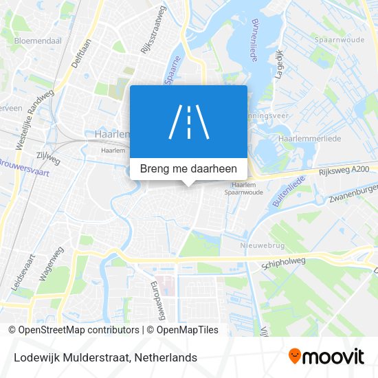 Lodewijk Mulderstraat kaart