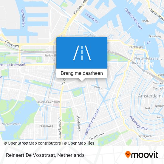 Reinaert De Vosstraat kaart