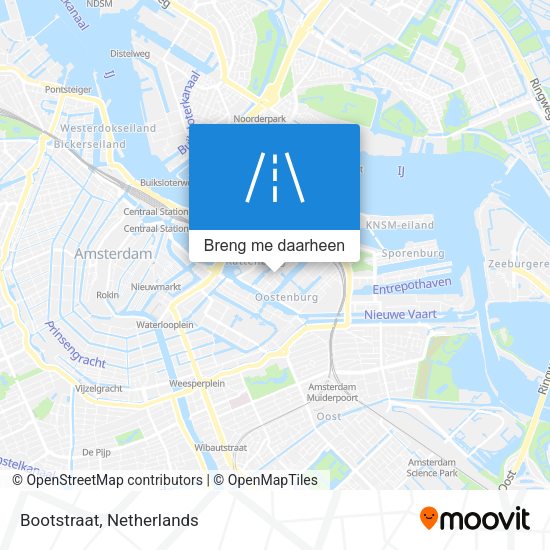 Bootstraat kaart
