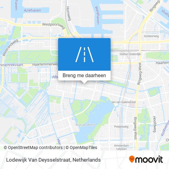 Lodewijk Van Deysselstraat kaart