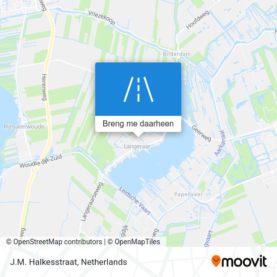 J.M. Halkesstraat kaart
