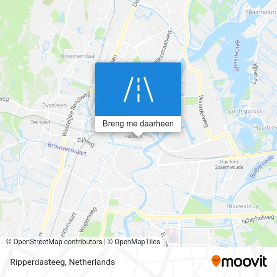 Ripperdasteeg kaart