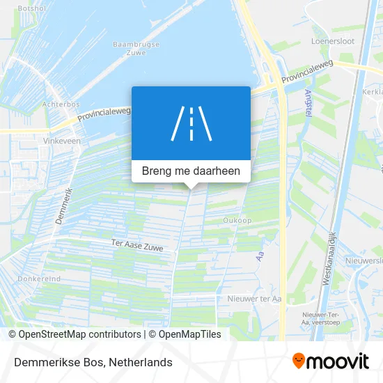 Demmerikse Bos kaart