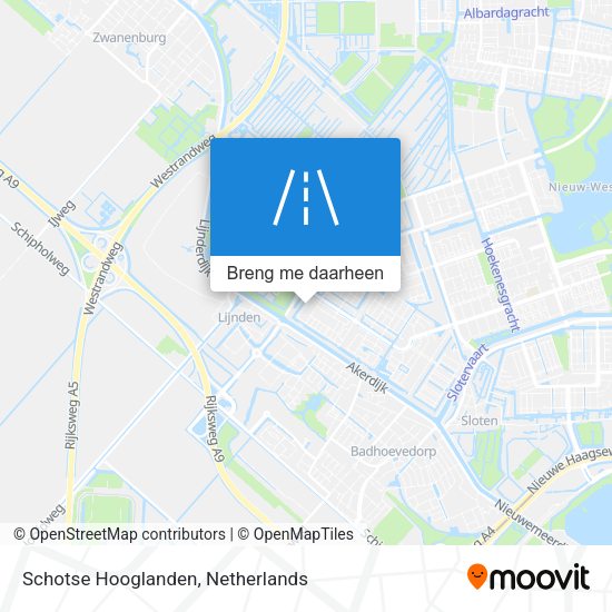 Schotse Hooglanden kaart