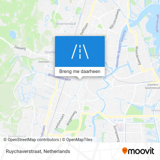 Ruychaverstraat kaart