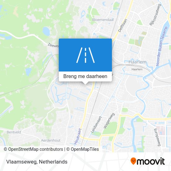 Vlaamseweg kaart