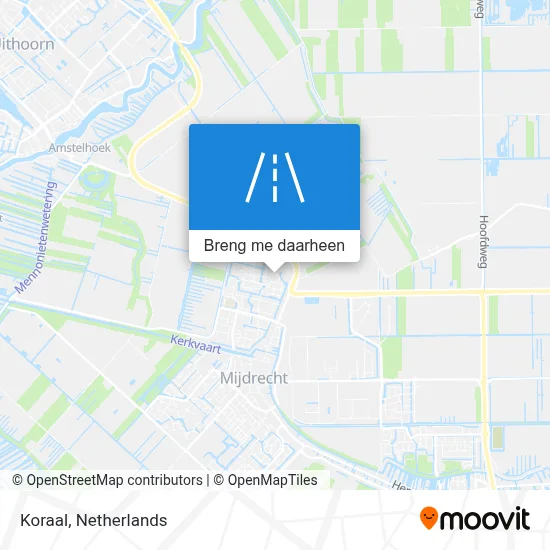 Koraal kaart