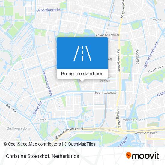 Christine Stoetzhof kaart