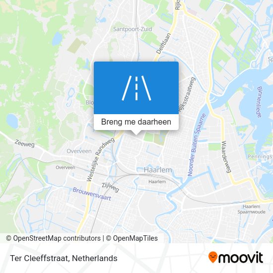Ter Cleeffstraat kaart