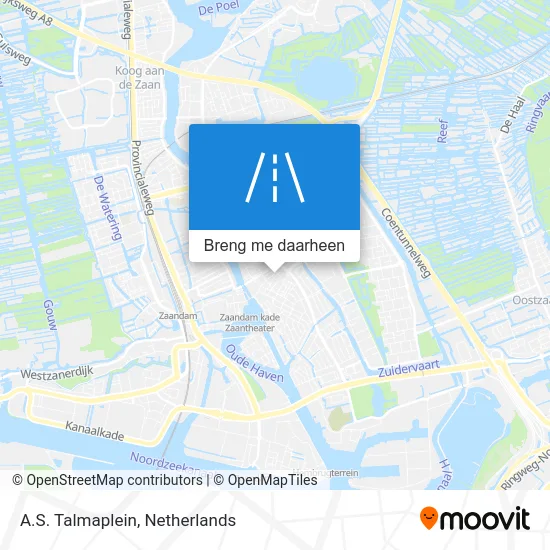 A.S. Talmaplein kaart