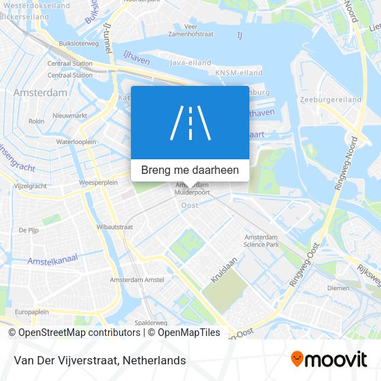 Van Der Vijverstraat kaart