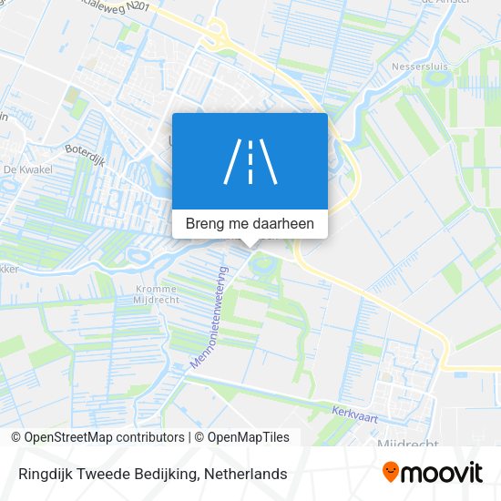 Ringdijk Tweede Bedijking kaart