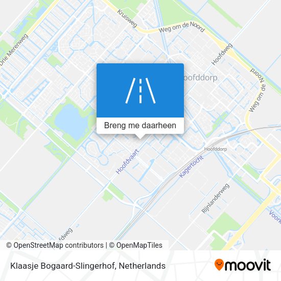 Klaasje Bogaard-Slingerhof kaart