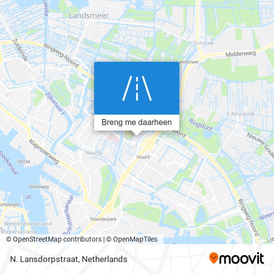 N. Lansdorpstraat kaart