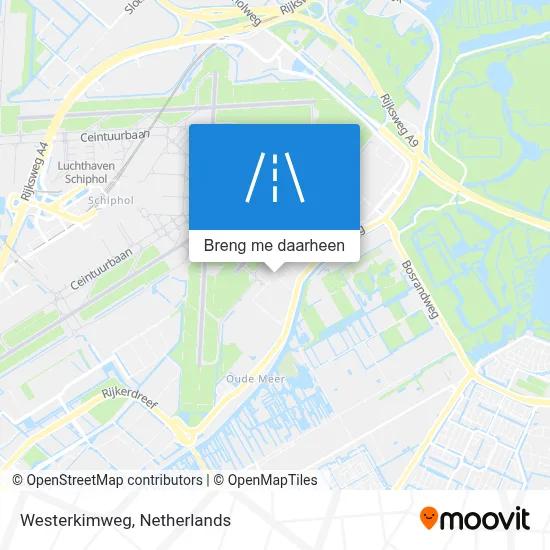 Westerkimweg kaart