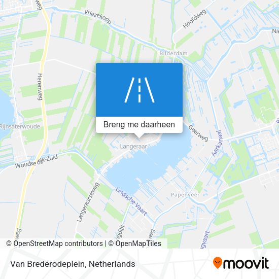 Van Brederodeplein kaart