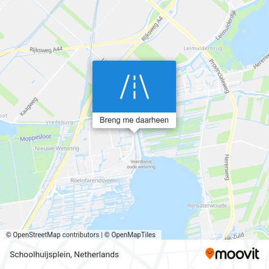 Schoolhuijsplein kaart