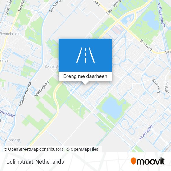 Colijnstraat kaart