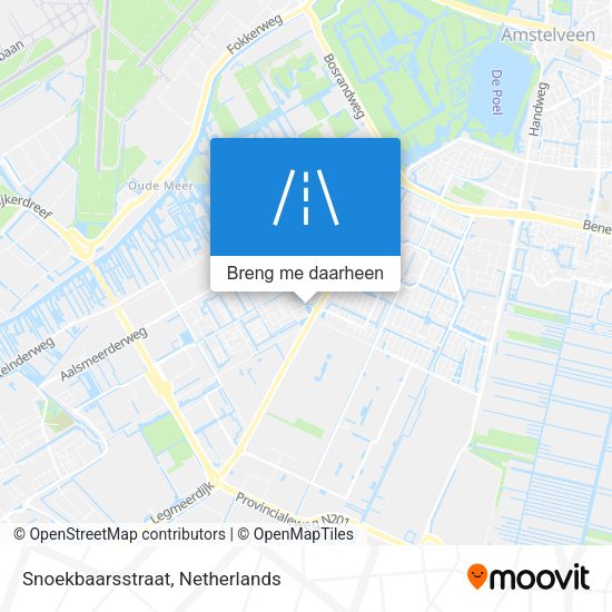 Snoekbaarsstraat kaart