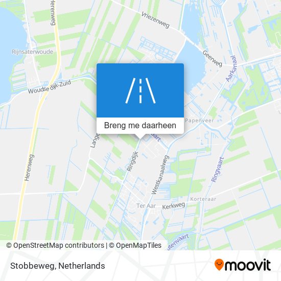 Stobbeweg kaart