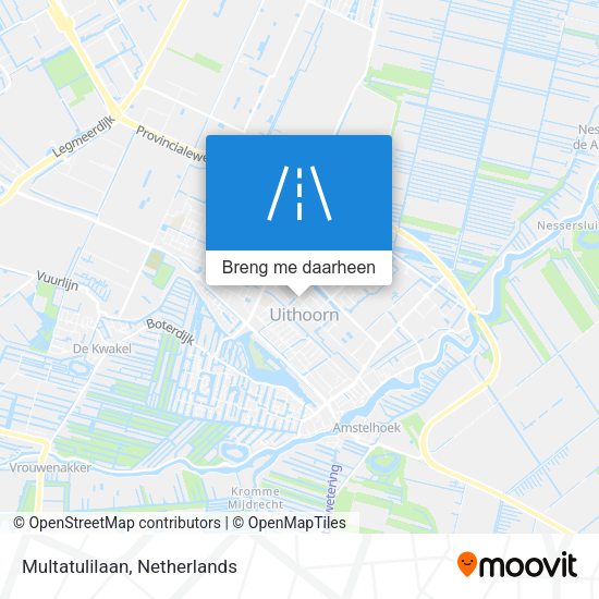 Multatulilaan kaart