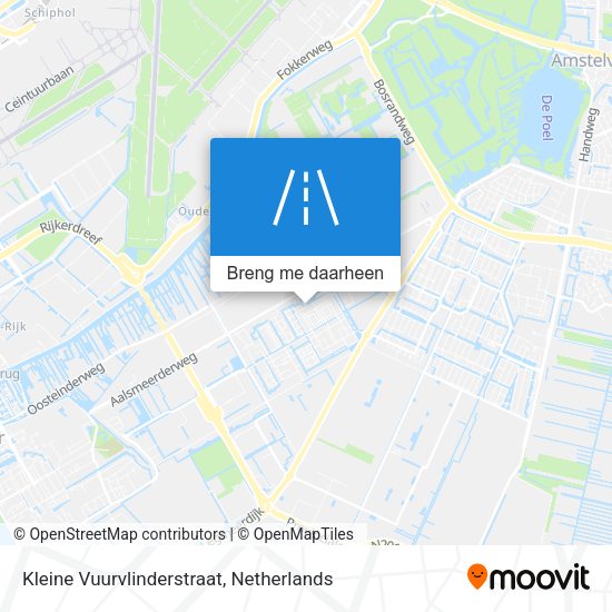 Kleine Vuurvlinderstraat kaart