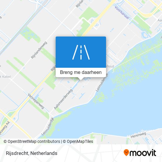 Rijsdrecht kaart