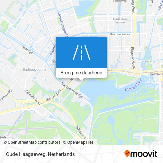 Oude Haagseweg kaart