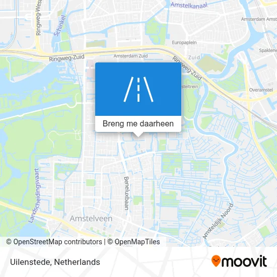 Uilenstede kaart