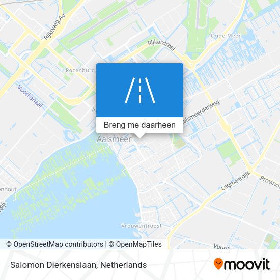 Salomon Dierkenslaan kaart