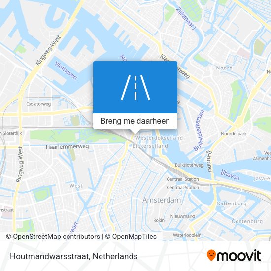 Houtmandwarsstraat kaart