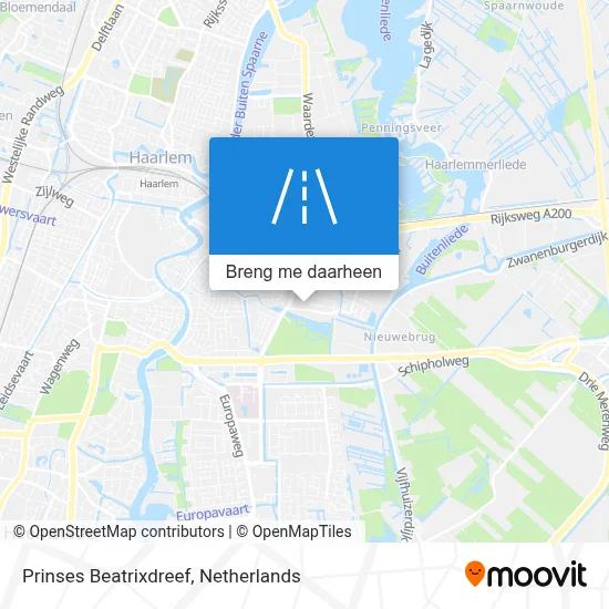 Prinses Beatrixdreef kaart