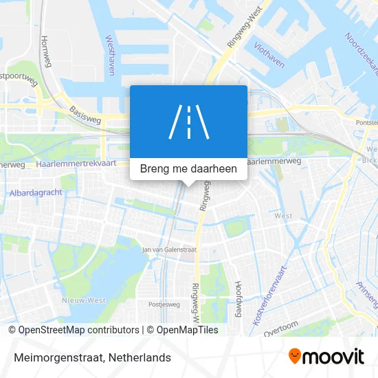 Meimorgenstraat kaart