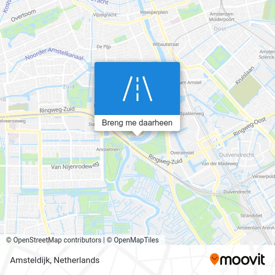Amsteldijk kaart