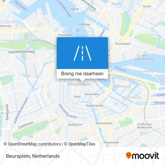 Beursplein kaart