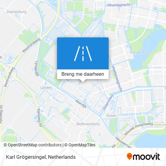 Karl Grögersingel kaart