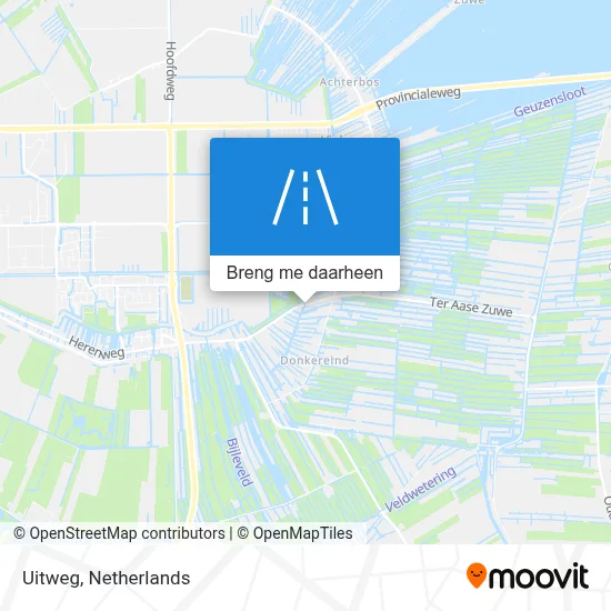 Uitweg kaart