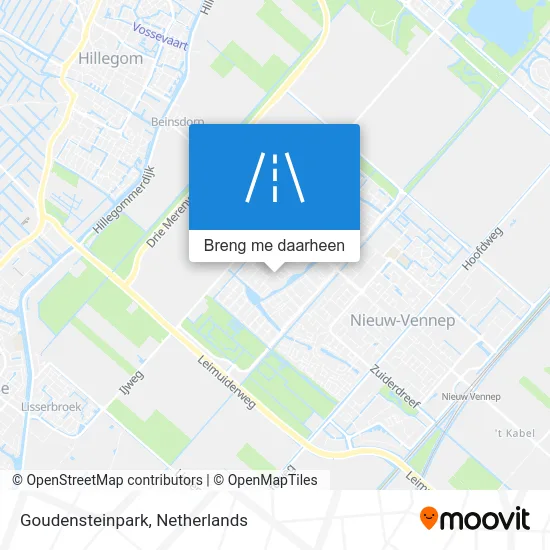 Goudensteinpark kaart