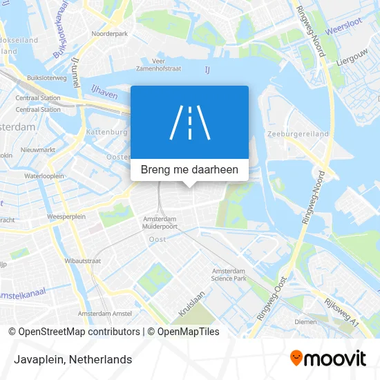 Javaplein kaart